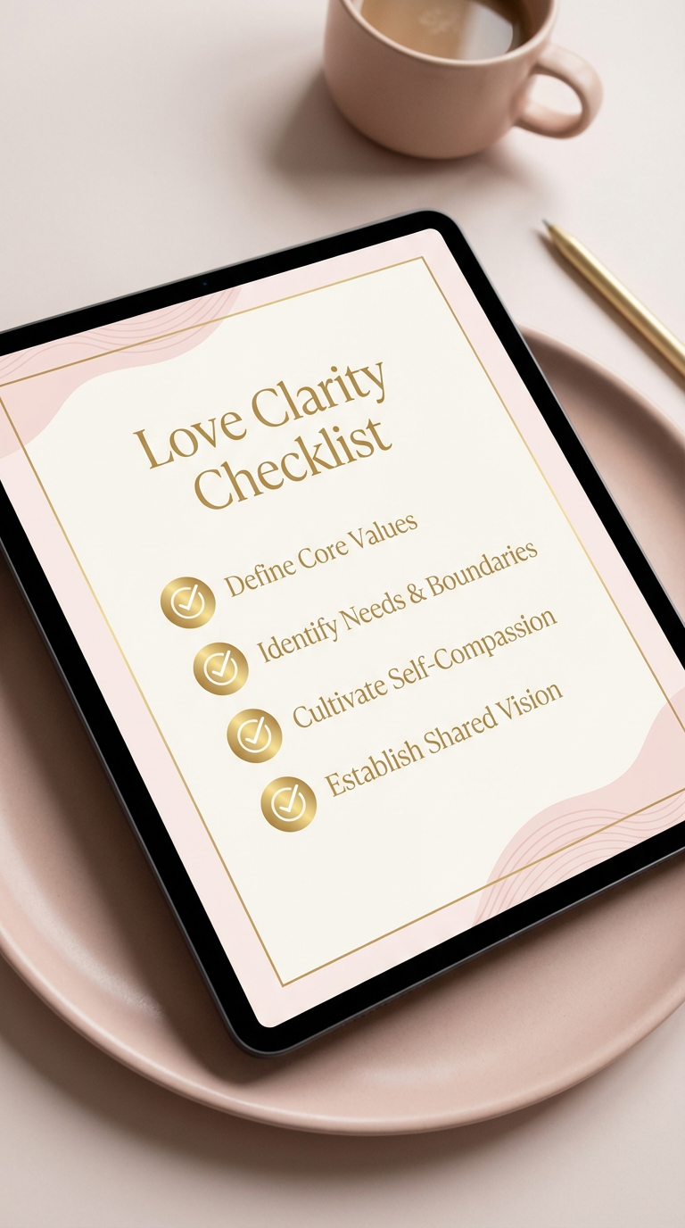 Love Clarity Checklist – DIGITAL DOWNLOAD