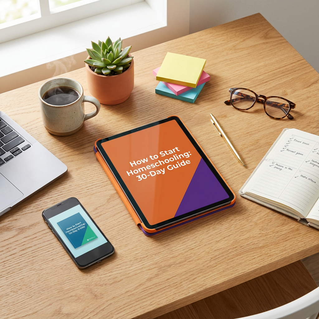 How to Start Homeschooling: Your 30-Day Quick-Start Guide for Busy Parents | Homeschool Planning Made Easy